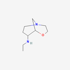 N-ethyl-4-oxa-1-azabicyclo[3.3.1]nonan-6-amine