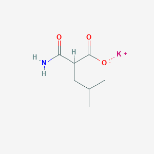 Potassium 2-carbamoyl-4-methylpentanoate