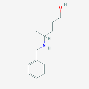 4-(Benzylamino)pentan-1-ol