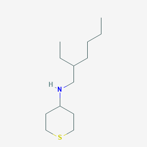 N-(2-ethylhexyl)thian-4-amine