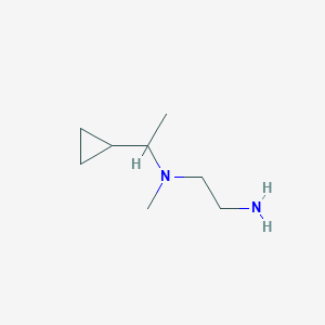 (2-Aminoethyl)(1-cyclopropylethyl)methylamine