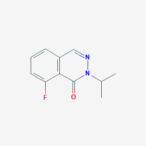 8-Fluoro-2-(propan-2-yl)-1,2-dihydrophthalazin-1-one