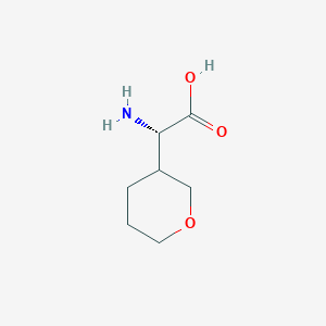 (2S)-2-Amino-2-(oxan-3-yl)acetic acid