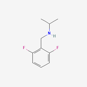 [(2,6-Difluorophenyl)methyl](propan-2-yl)amine