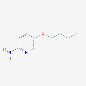 molecular formula C9H14N2O B13254822 5-Butoxypyridin-2-amine 