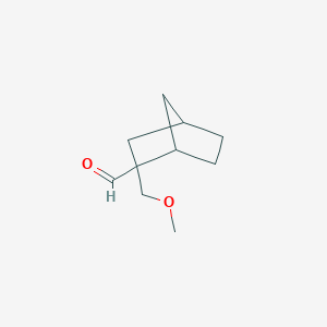 2-(Methoxymethyl)bicyclo[2.2.1]heptane-2-carbaldehyde