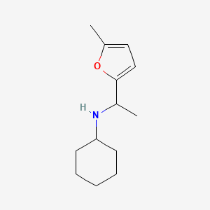 N-[1-(5-methylfuran-2-yl)ethyl]cyclohexanamine