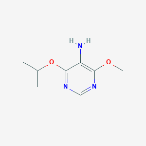 4-Methoxy-6-(propan-2-yloxy)pyrimidin-5-amine