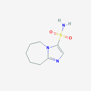 5H,6H,7H,8H,9H-Imidazo[1,2-a]azepine-3-sulfonamide