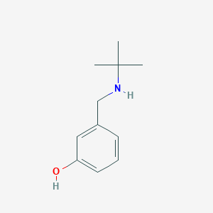 3-[(Tert-butylamino)methyl]phenol