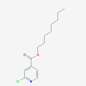 B1325517 Octyl 2-chloroisonicotinate CAS No. 898784-94-6