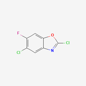 2,5-Dichloro-6-fluoro-1,3-benzoxazole