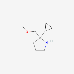 2-Cyclopropyl-2-(methoxymethyl)pyrrolidine