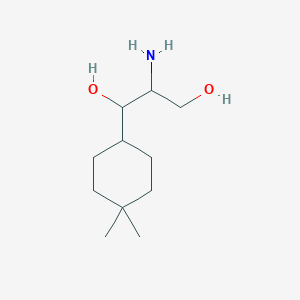 2-Amino-1-(4,4-dimethylcyclohexyl)propane-1,3-diol