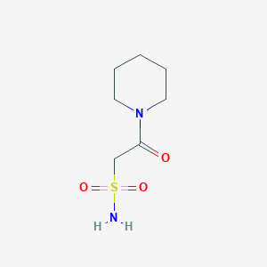 2-Oxo-2-(piperidin-1-yl)ethane-1-sulfonamide