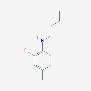 N-butyl-2-fluoro-4-methylaniline