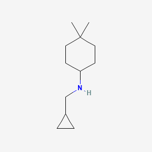 N-(cyclopropylmethyl)-4,4-dimethylcyclohexan-1-amine