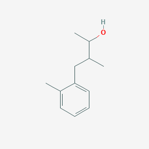 3-Methyl-4-(2-methylphenyl)butan-2-ol