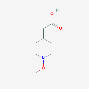 2-(1-Methoxypiperidin-4-yl)acetic acid