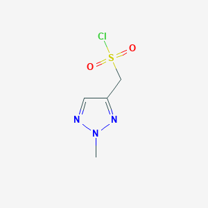 (2-Methyl-2H-1,2,3-triazol-4-yl)methanesulfonyl chloride