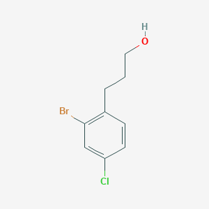 3-(2-Bromo-4-chlorophenyl)propan-1-ol