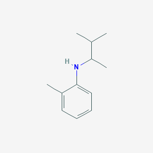 2-methyl-N-(3-methylbutan-2-yl)aniline