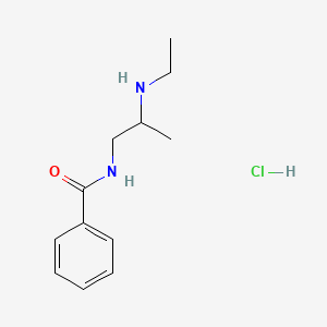 N-[2-(ethylamino)propyl]benzamide hydrochloride