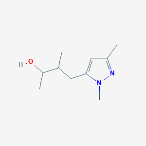 4-(1,3-dimethyl-1H-pyrazol-5-yl)-3-methylbutan-2-ol