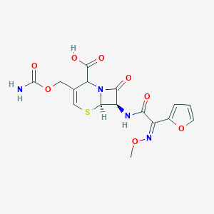 molecular formula C16H16N4O8S B132557 delta2-Cefuroxime CAS No. 229499-08-5