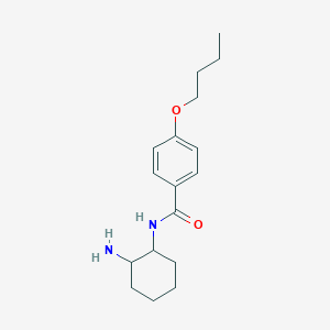 N-(2-aminocyclohexyl)-4-butoxybenzamide