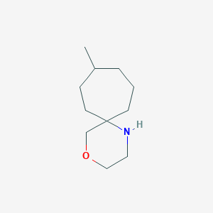 9-Methyl-4-oxa-1-azaspiro[5.6]dodecane