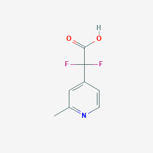 2,2-Difluoro-2-(2-methylpyridin-4-yl)acetic acid