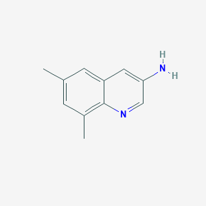 6,8-Dimethylquinolin-3-amine