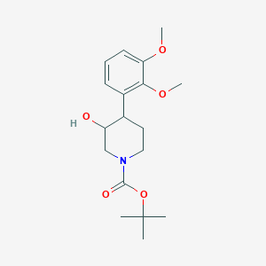 tert-Butyl 4-(2,3-dimethoxyphenyl)-3-hydroxypiperidine-1-carboxylate