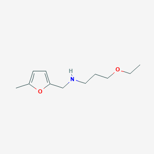 (3-Ethoxypropyl)[(5-methylfuran-2-yl)methyl]amine