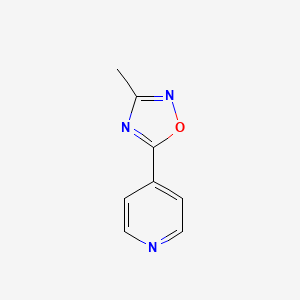 4-(3-Methyl-1,2,4-oxadiazol-5-yl)pyridine