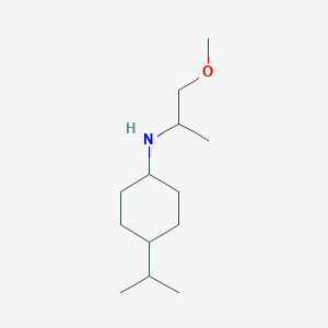 N-(1-Methoxypropan-2-yl)-4-(propan-2-yl)cyclohexan-1-amine