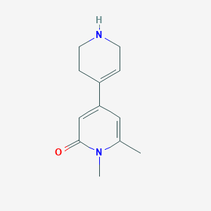 1,6-Dimethyl-4-(1,2,3,6-tetrahydropyridin-4-yl)-1,2-dihydropyridin-2-one