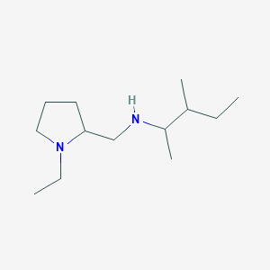 [(1-Ethylpyrrolidin-2-yl)methyl](3-methylpentan-2-yl)amine