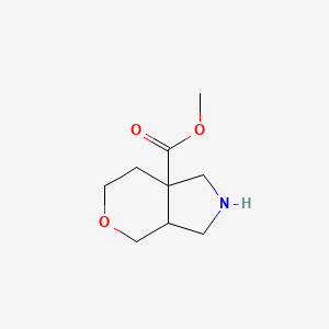 Methyl octahydropyrano[3,4-c]pyrrole-7a-carboxylate