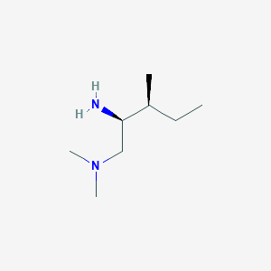 [(2S,3S)-2-amino-3-methylpentyl]dimethylamine