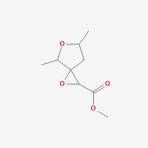 Methyl 4,6-dimethyl-1,5-dioxaspiro[2.4]heptane-2-carboxylate