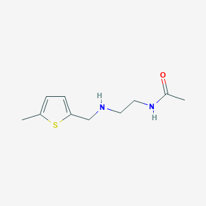 n-(2-(((5-Methylthiophen-2-yl)methyl)amino)ethyl)acetamide