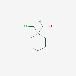 1-(Chloromethyl)cyclohexane-1-carbaldehyde