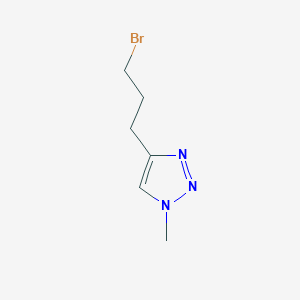 4-(3-Bromopropyl)-1-methyl-1H-1,2,3-triazole