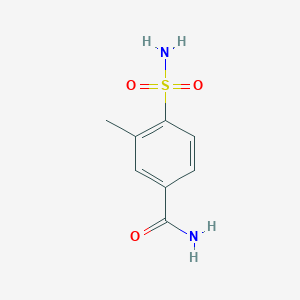 3-Methyl-4-sulfamoylbenzamide