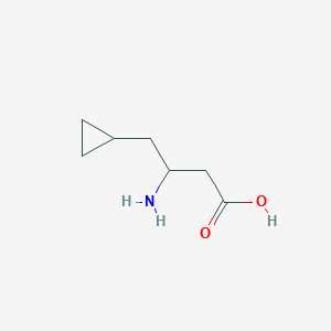 3-Amino-4-cyclopropylbutanoic acid