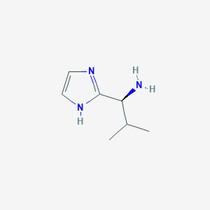 (1S)-1-(1H-imidazol-2-yl)-2-methylpropan-1-amine