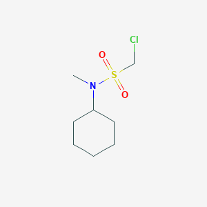 1-chloro-N-cyclohexyl-N-methylmethanesulfonamide