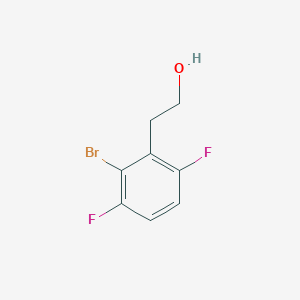 2-(2-Bromo-3,6-difluorophenyl)ethan-1-ol